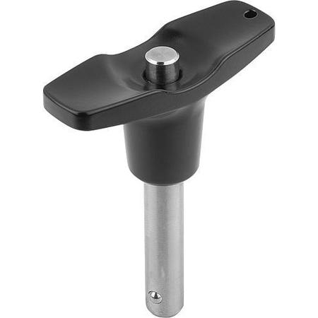 KIPP Ball lock pin, cast zinc handle K0793.208216050